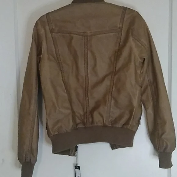 XOXO leather jacket💛💛 - Picture 4 of 6